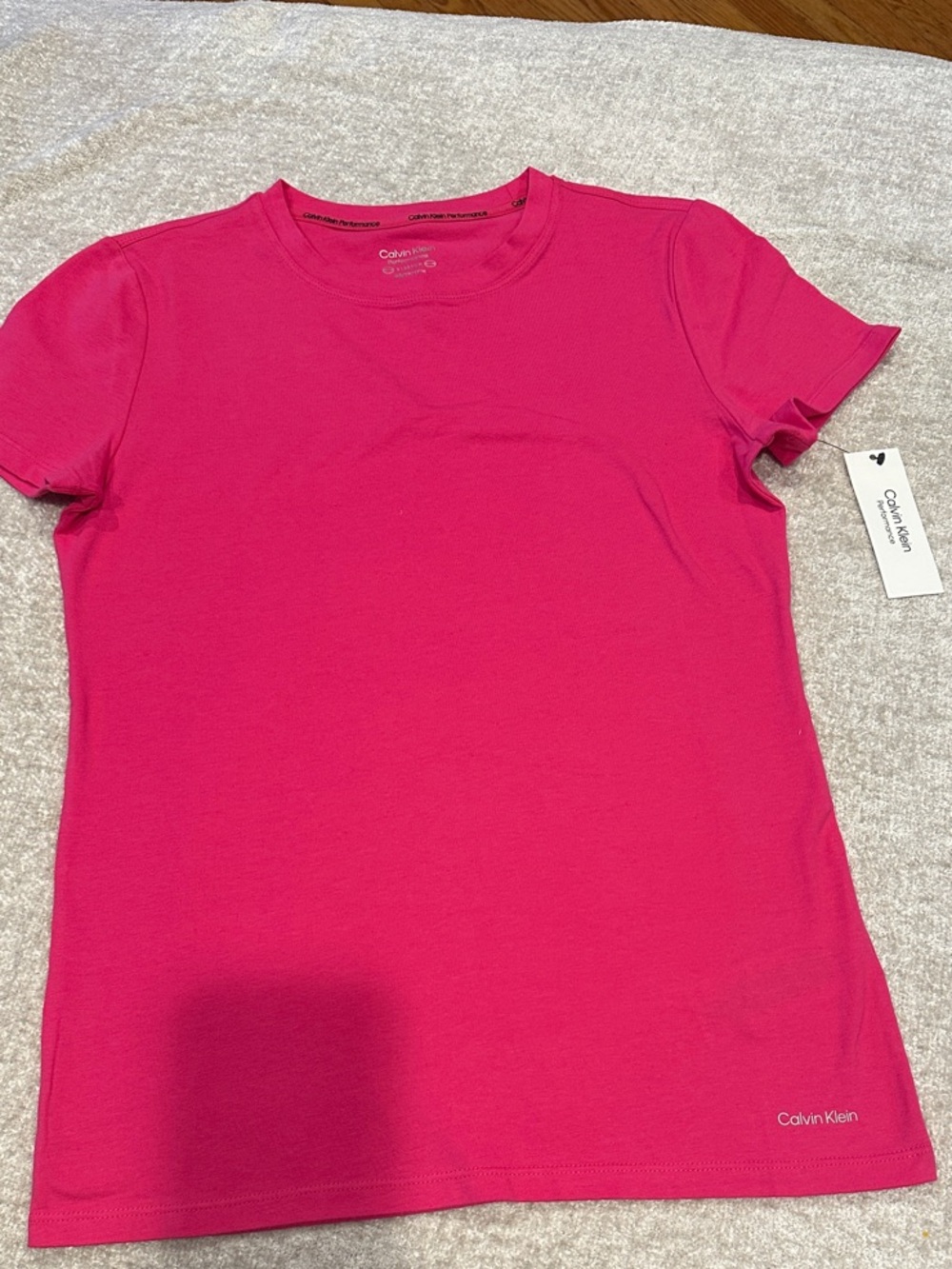 Calvin Klein Bright Pink Short Sleeve Tee